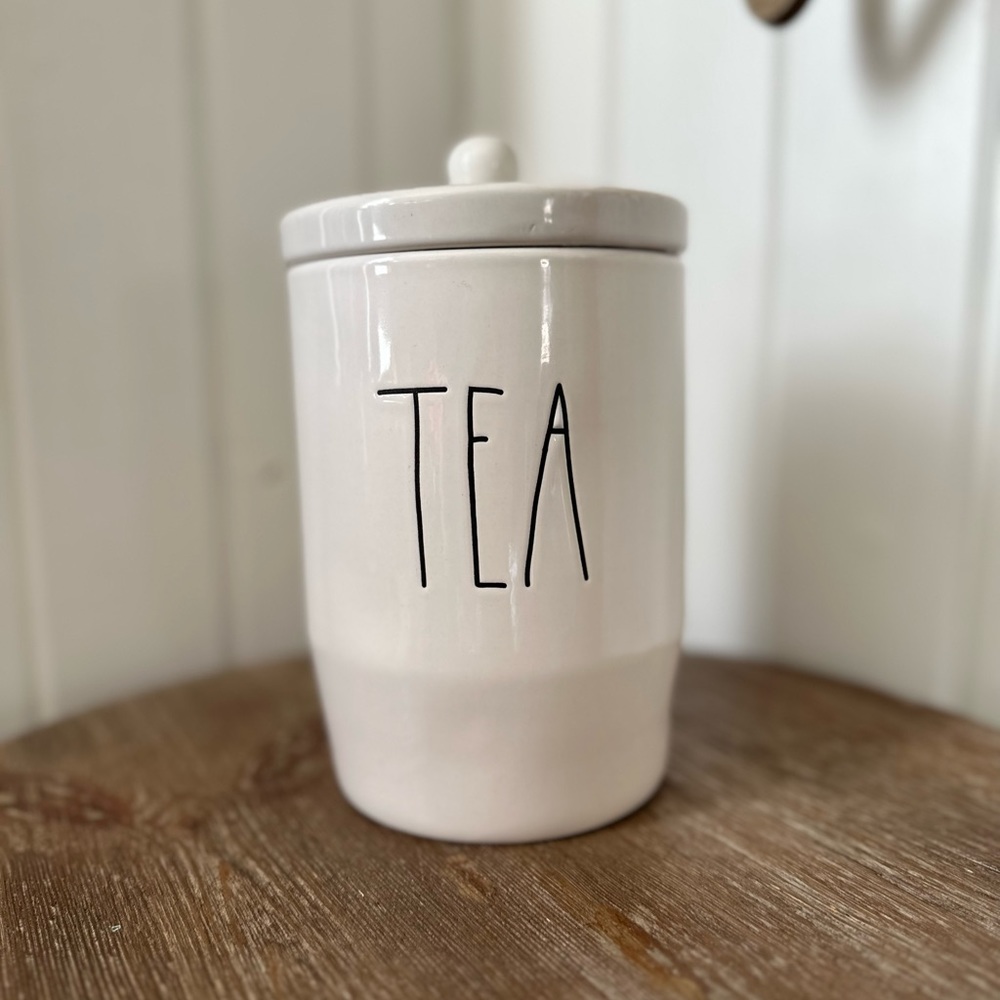 Rae Dunn Tea Canister